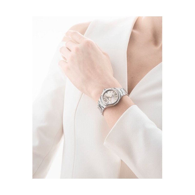 Baume&Mercier - Riviera 33Mm - Acciaio - Quadrante Argento