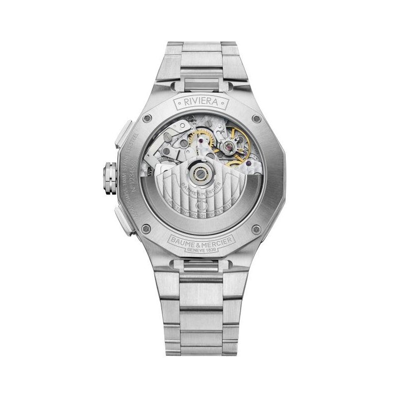 Baume&Mercier - Riviera 10826 - Automatico - Acciaio Inossidabile