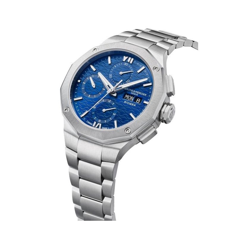 Baume&Mercier - Riviera 10826 - Automatico - Acciaio Inossidabile