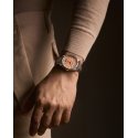 Baume&Mercier - Clifton 10778 - Acciaio - Quadrante Salmone
