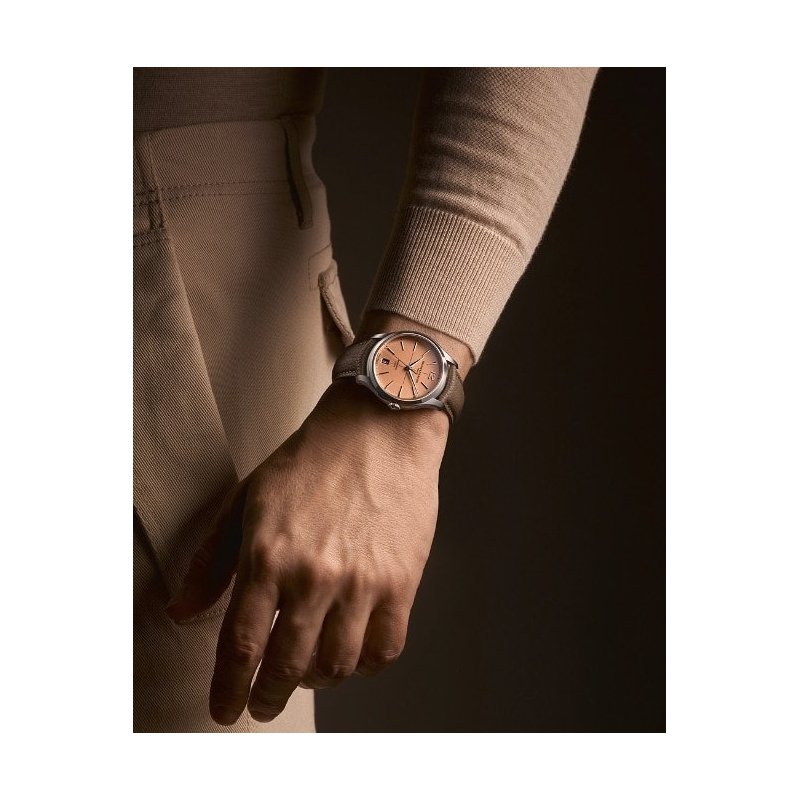 Baume&Mercier - Clifton 10778 - Acciaio - Quadrante Salmone