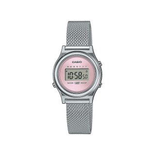 Casio Vintage Argentato/Acciaio Orologio Donna La700Wem-4Aef