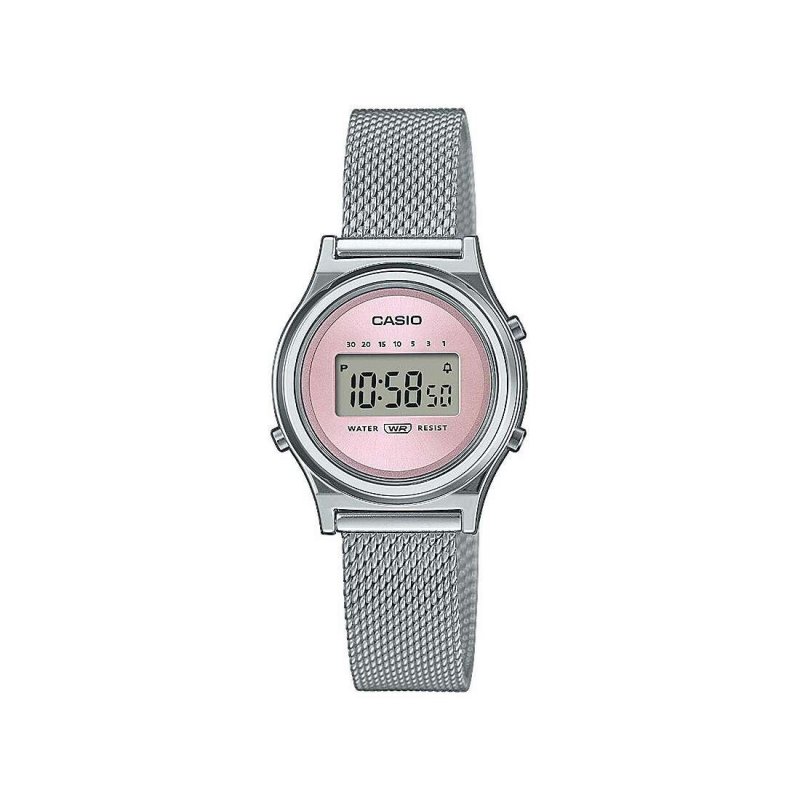 Casio Vintage Argentato/Acciaio Orologio Donna La700Wem-4Aef