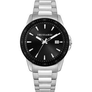 Trussardi - Orologio T-Hawk Uomo - Acciaio - Silver