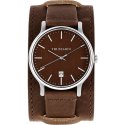 Trussardi - Orologio T-Inedito - Uomo - Pelle Marrone