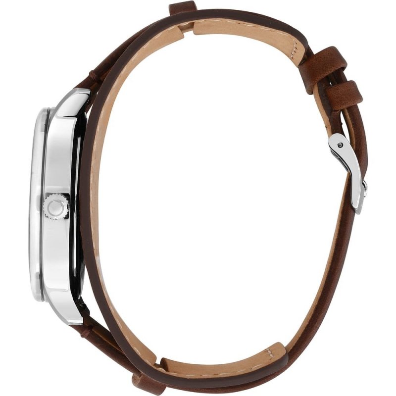 Trussardi - Orologio T-Inedito - Uomo - Pelle Marrone