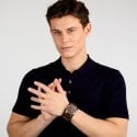 Trussardi - Orologio T-Inedito - Uomo - Pelle Marrone