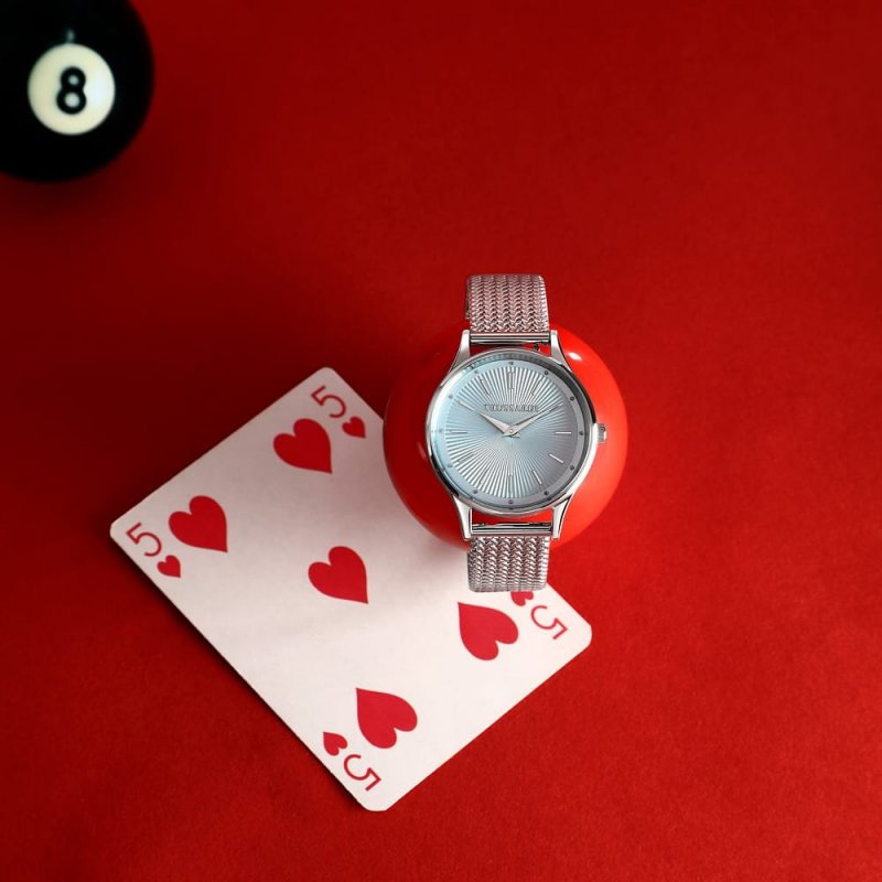 Trussardi - Orologio T-Star Donna - Acciaio - Silver