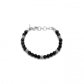 Bracciale Tango Onice E Fili