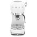 Smeg - Macchina Da Caffè Espresso Manuale - Bianco - 50'S Style
