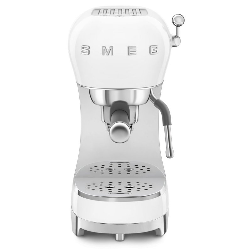 Smeg - Macchina Da Caffè Espresso Manuale - Bianco - 50'S Style