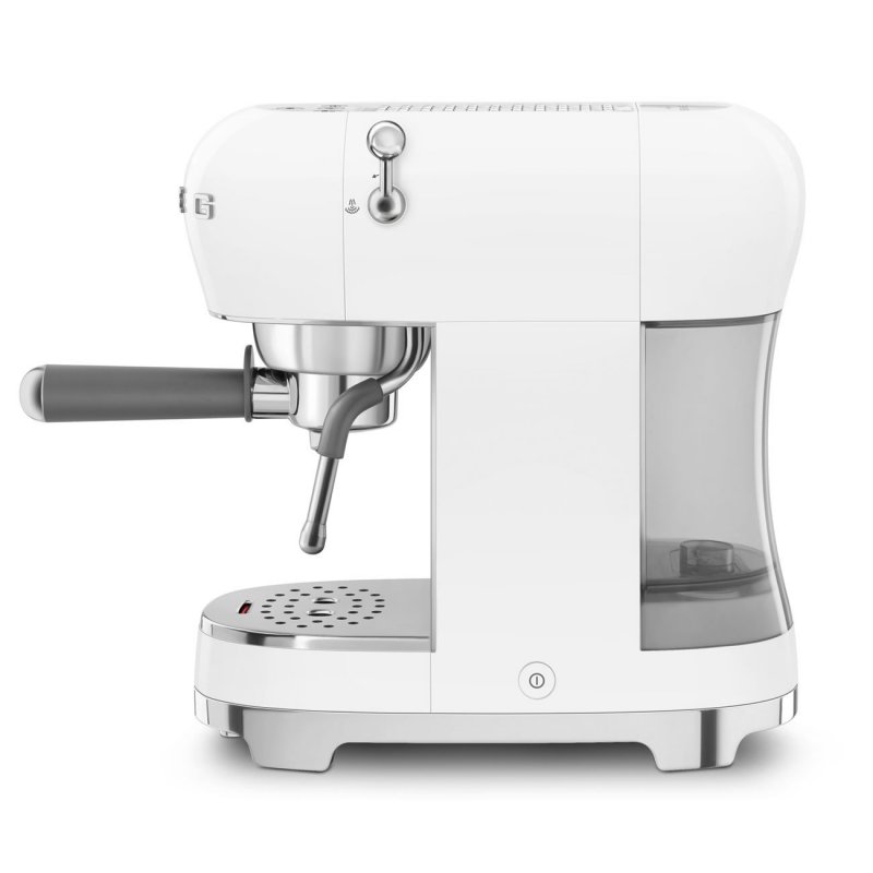 Smeg - Macchina Da Caffè Espresso Manuale - Bianco - 50'S Style