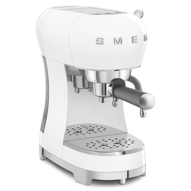 Smeg - Macchina Da Caffè Espresso Manuale - Bianco - 50'S Style