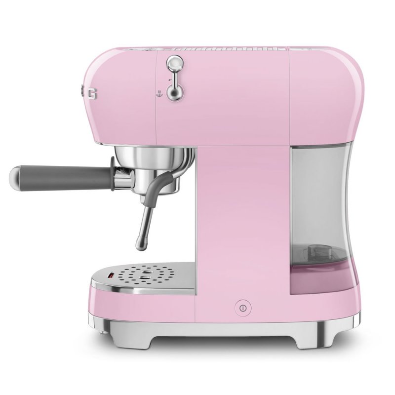 Smeg - Macchina Da Caffè Espresso Manuale - Rosa - 50'S Style