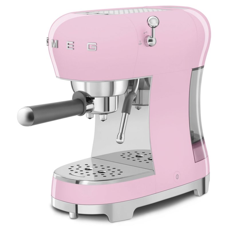 Smeg - Macchina Da Caffè Espresso Manuale - Rosa - 50'S Style