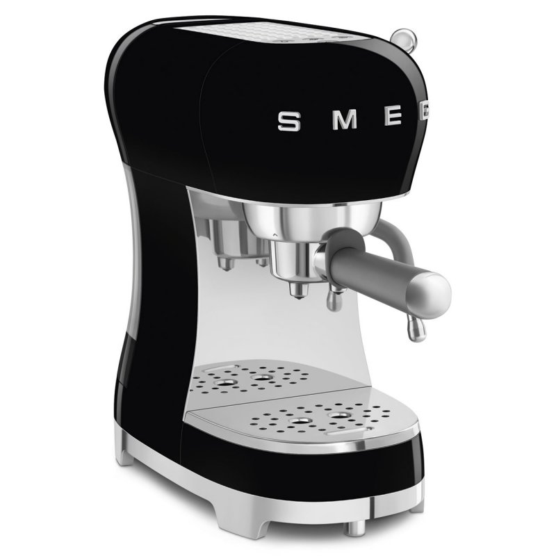 Smeg - Macchina Da Caffè Espresso Manuale - Nero - 50'S Style