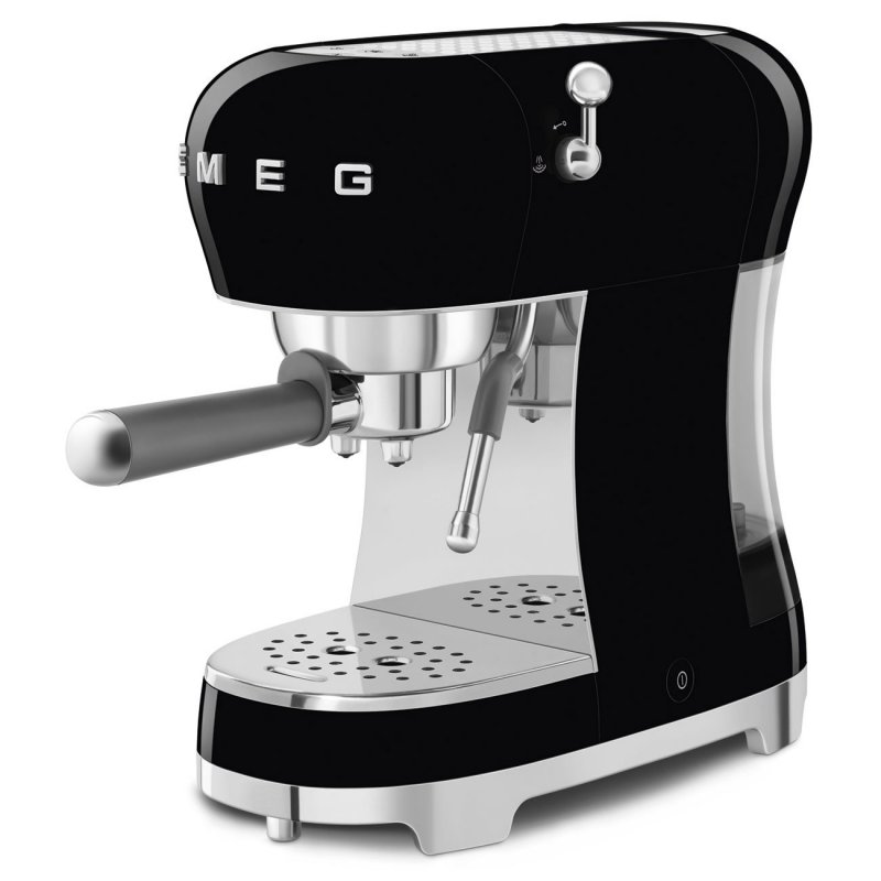Smeg - Macchina Da Caffè Espresso Manuale - Nero - 50'S Style