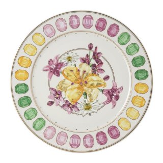 Rosenthal - Piatto Segnaposto Bouquet - Porcellana - 33 Cm