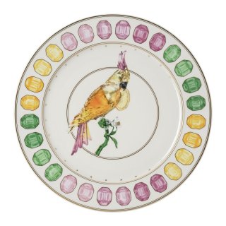 Rosenthal - Piatto Segnaposto Cockatoo - Porcellana - 33 Cm
