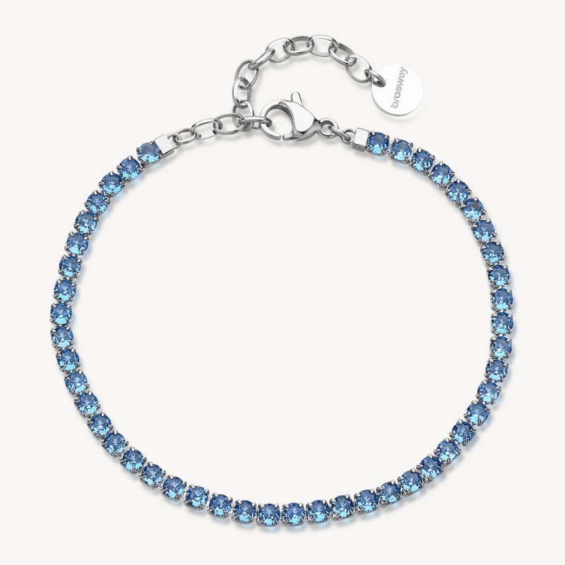Brosway - Bracciale Desideri - Acciaio - Zirconi Light Sapphire