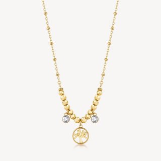 Brosway - Collana Chakra Mistici - Acciaio - Oro