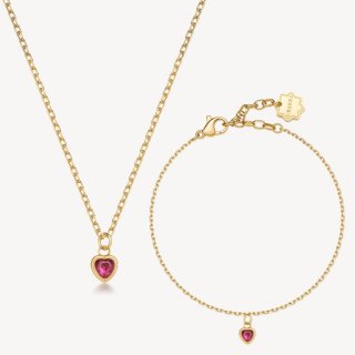 Brosway - Set Collana E Bracciale Chakra - Acciaio - Oro