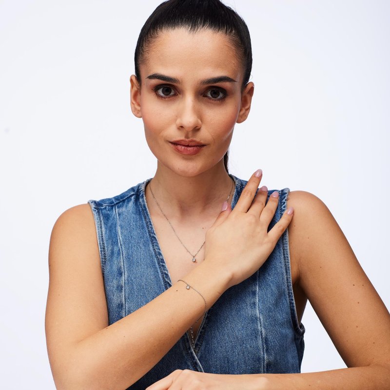 Brosway - Set Collana E Bracciale Chakra - Acciaio - Cristalli