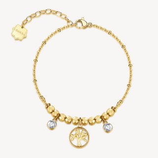 Brosway - Bracciale Chakra Mistici - Acciaio - Oro 14K