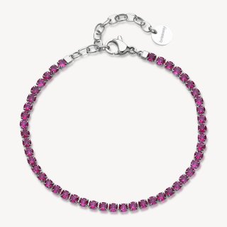 Brosway - Bracciale Desideri - Acciaio - Zirconi Ruby