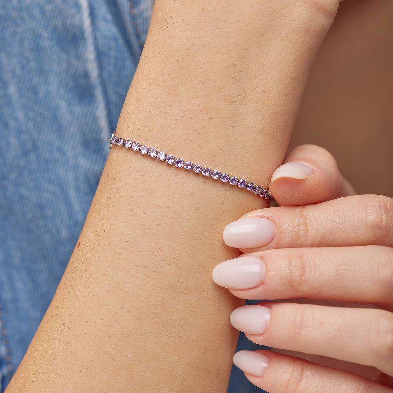 Brosway - Bracciale Desideri - Acciaio - Zirconi Amethyst