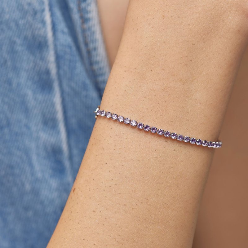 Brosway - Bracciale Desideri - Acciaio - Zirconi Amethyst