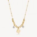 Brosway - Collana Chakra Portafortuna - Acciaio - Oro 14K