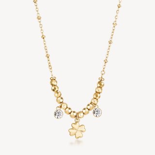Brosway - Collana Chakra Portafortuna - Acciaio - Oro 14K