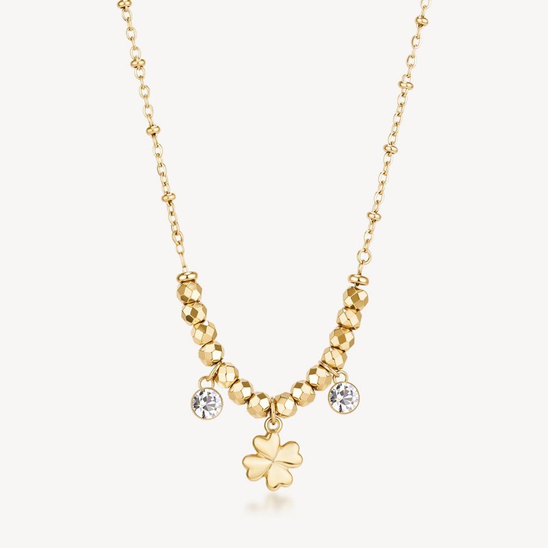 Brosway - Collana Chakra Portafortuna - Acciaio - Oro 14K