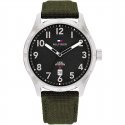 Tommy Hilfiger - Orologio Cronografo Uomo - Acciaio - Quadrante Nero