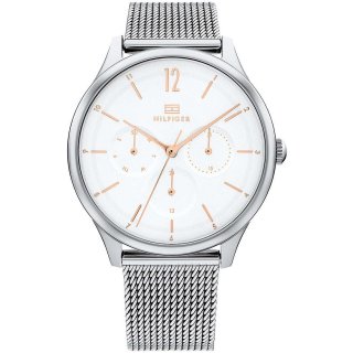 Tommy Hilfiger - Orologio Donna 1782456 - Acciaio - Quadrante Bianco