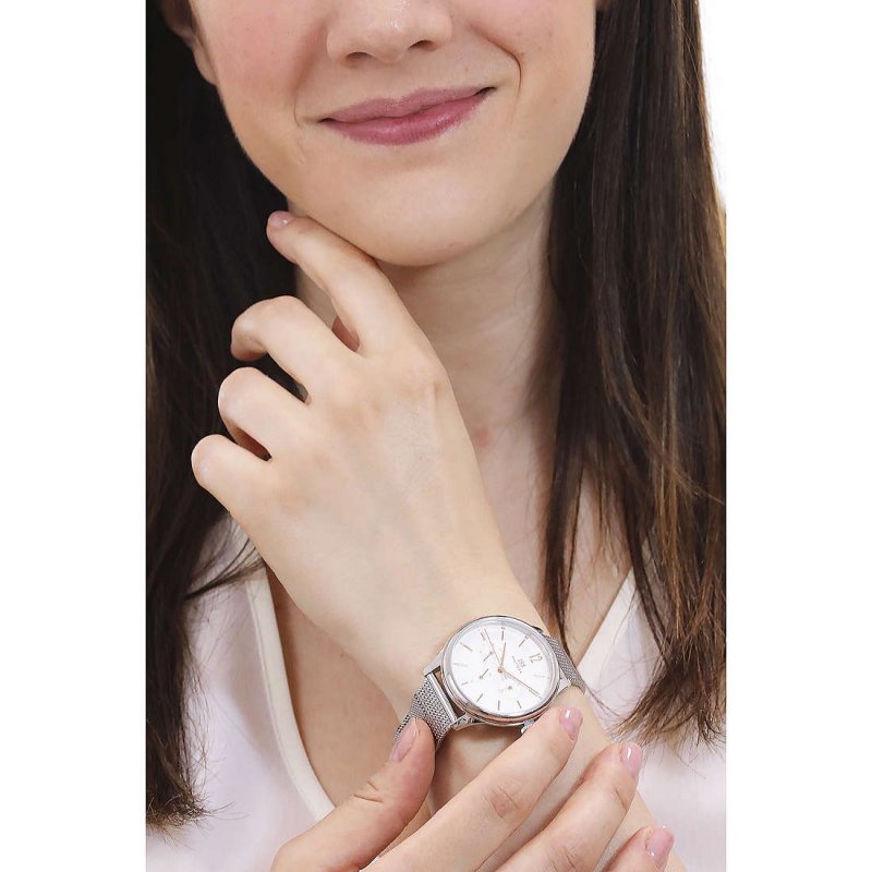 Tommy Hilfiger - Orologio Donna 1782456 - Acciaio - Quadrante Bianco