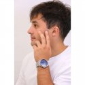 Tommy Hilfiger - Orologio Baker Uomo - Multifunzione - Blu - Acciaio