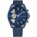 Tommy Hilfiger - Orologio Baker Uomo - Quadrante Blu - Acciaio