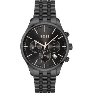 Hugo Boss - Avery Qtm 1514256 - Cronografo Uomo - Acciaio Nero