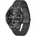 Hugo Boss - Avery Qtm 1514256 - Cronografo Uomo - Acciaio Nero