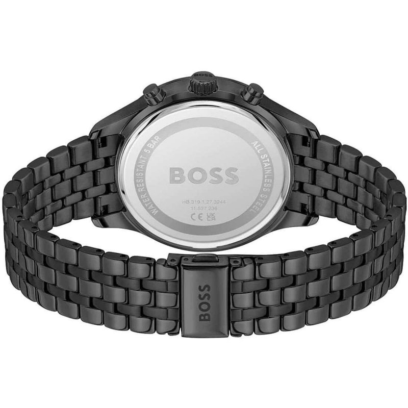 Hugo Boss - Avery Qtm 1514256 - Cronografo Uomo - Acciaio Nero