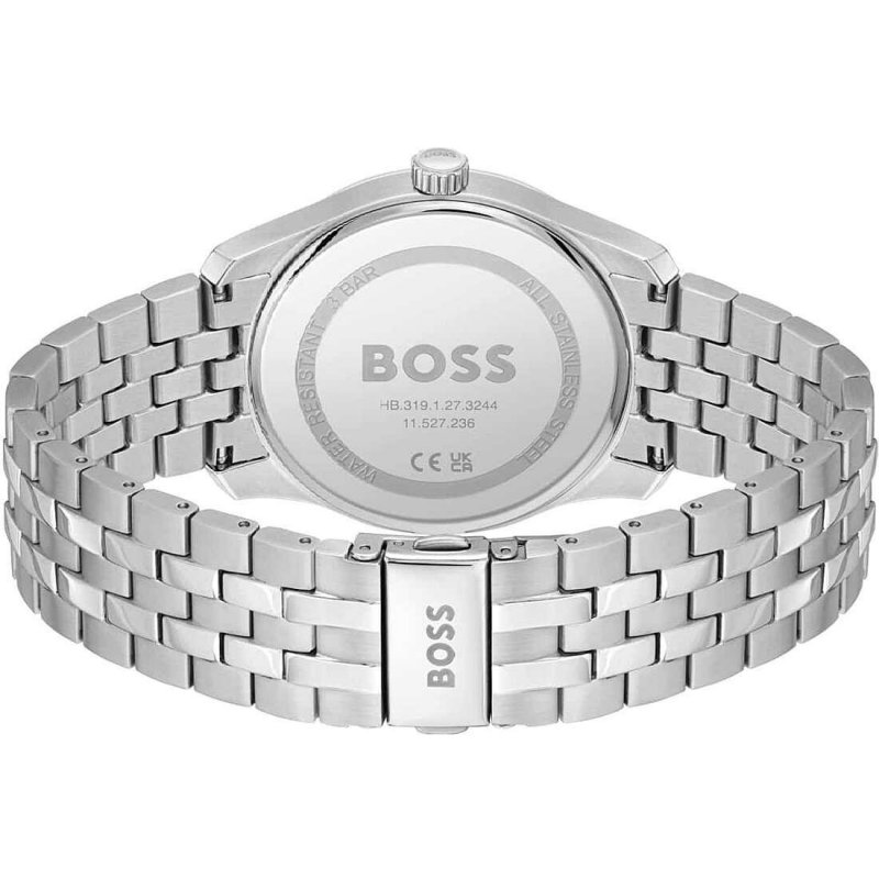 Hugo Boss - Orologio Principle - Uomo - Quadrante Nero - Acciaio