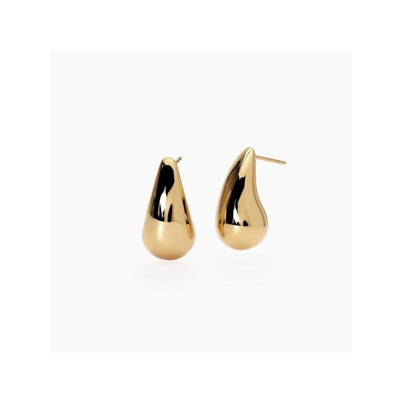 2 Jewels - Orecchini A Goccia - Acciaio 304 - Pvd Giallo