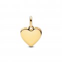 Charm Medallion Cuore da incidere Pandora ME