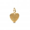 Charm Medallion Cuore da incidere Pandora ME