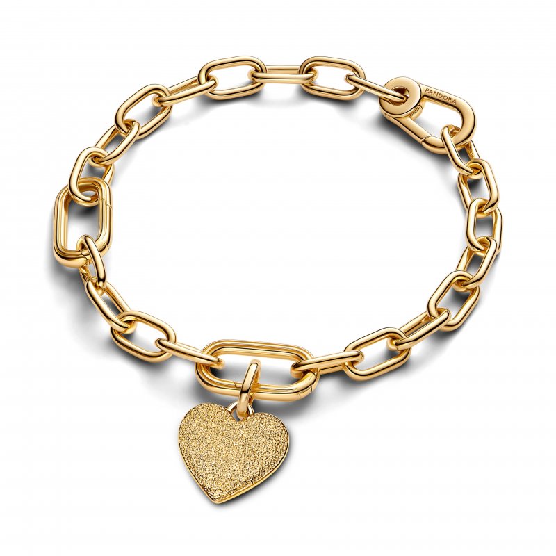Charm Medallion Cuore da incidere Pandora ME