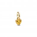 Charm Mini Pendente Gold Chakra Heart Pandora ME