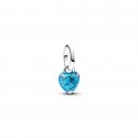 Charm Mini Pendente Turqoise Chakra Heart Pandora ME