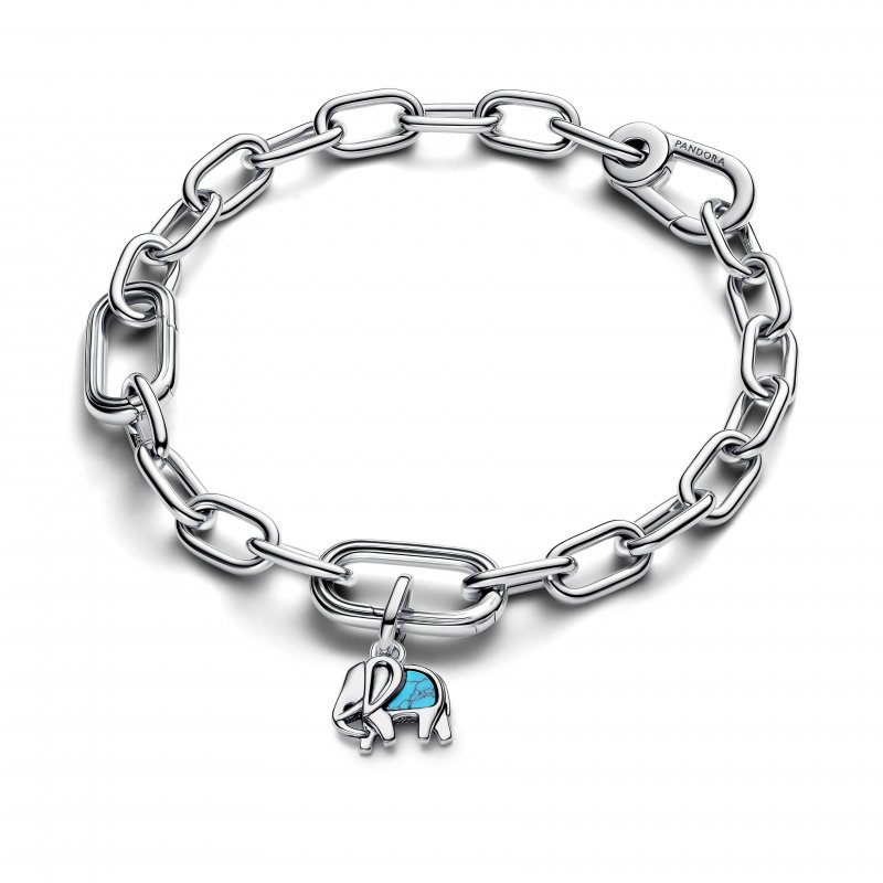 Charm Mini Pendente Elefante Turchese Pandora ME
